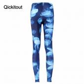 drop Shipping neue Mode Damen Platz Print Leggings fitness Punk Damen Hosen Gamaschen Hose und Grösse