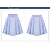 Damen casual medium Knielangen Röcke retro Eleganten weiblichen hohen Taille BallKleid Röcke Femininas vint