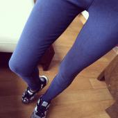 Frühling im Herbst neue Mode Dünnen slim schlank Hoch elastischen Bund gewaschen Jeans jeggings BleiStift Hose Denim