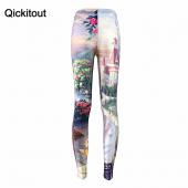 plus Size Sommer Leggings Damen heiß Leggings Digitaldruck beliebt die Schöne und das biest fitness sexy Gamaschen
