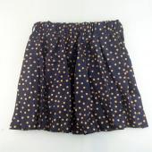 Sommer Stil Damen Rock saia casual süß über Knie Mini kurz saias Chiffon Röcke Mädchen interlining Blau