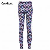 heiße Damen custom leggigs Digitaldruck Regenbogen Meerjungfrau Leggings elastischen sexy Hose