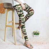 Frühjahr Sommer Damen Sport Leggings fitness Camouflage Hose 100% Baumwolle leggins Hochelastischen