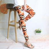 Frühjahr Sommer Damen Sport Leggings fitness Camouflage Hose 100% Baumwolle leggins Hochelastischen