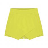 Zeitlich begrenzte angebot ließ saias jupe Röcke Damen Damen skorts Shorts helle Mini asymmetrischen 6 Farben