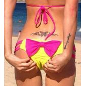 Sommer Badeanzug Bogen Bikini Bottom süß schwimmbekleidungsmarke biquini Bikinis Schwimmen für Damen in den USA