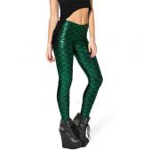 wholelsales Summer Style Damen skala Leggings 10 Farbe der xl Grösse simulation Meerjungfrau sexy Hose digit