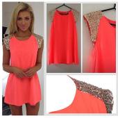 Damen mutterschaftsgeld Kleidung casual pailletten Ärmellose Chiffon Mini Kleid oder Schwanger