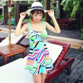 haitianischen musik neue Damen sexy kleine frische Rock sich zwei Stück Badeanzug Verkauf Beach