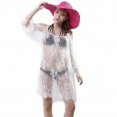 die Ärmel Damen Spitzen neuheit Bluse Sommer Mode sexy Locker die Bluse aus der Schulter