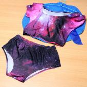 Digitale Print Damen Tankinis Set Bademode Maillot de Bain Badeanzug für Damen Badeanzug neue Maios plus Size