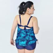 zwei Stück Bademode Badeanzug Badeanzug Shorts Tankinis Set plus Size xxl xxxxx l the 6xl