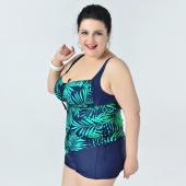 zwei Stück Bademode Badeanzug Badeanzug Shorts Tankinis Set plus Size xxl xxxxx l the 6xl