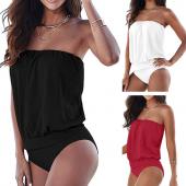 fantastische neue ankunft Weisse sexy Damen ein Stück Bikini Body Beachwear Bademode Badeanzug Versandkosten apr 13