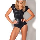 ost Stricken e23 Stück nass aus Schwarzem pu Leder Bikini Body cap Ärmel