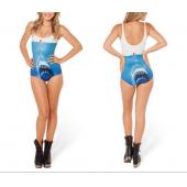 Bikini Body ich bin Batman Superman ist wonder Woman Badeanzug Digital Printing Drucken Badehosen Damen ein Stück