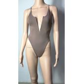 neuer Stil palysuit Rompers Verband Bodycon Verband Body sexy Tiefe v rückenfrei Stück Body für die Damen