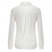 neue Damen höchstens im Herbst Revers Kragen lange Ärmel Floral gedruckt der elegante casual der arbeit Hemden