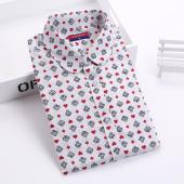 neue Blumen Bluse dreh Kragen Weisses Hemd blUSA Feminina lange Ärmel Vintage Damen Blusen Damen höchstens