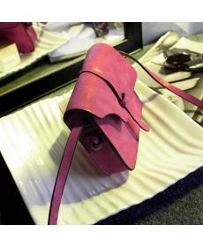 frühling und Sommer Damen Messenger nubuk Leder Mini Crossbody Taschen Vintage Damen Umhängetasche