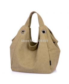 neue Leinwand Casual Big Damen Tasche Koreanischen Stil Weiblichen Handtasche Mode Umhängetaschen Gute