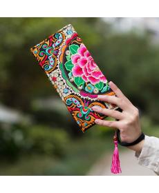 NEUE Armband Damen Handtasche Elegante Handarbeit Tag Handtasche Tasche Nationalen Retro Gestickte Tasche mit Floral