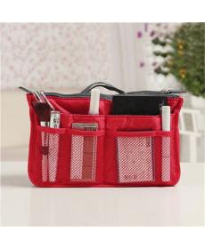 Freies verschiffen HEIßER Damen Reisen Einfügen Organizer Handtasche Große liner Dame Make Up
