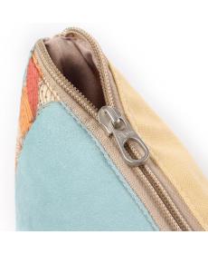 Neue Große Größe Damen Bilden Beutel Blume Blumen Leinwand Reißverschluss Kosmetik Einfache