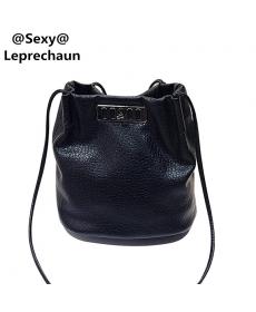 Damen Mode PU Leder Eimer Tasche Designer Marke kleine Schultertasche Crossbody Taschen für Damen Handtasche