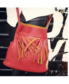 neue Damen fransen eimer Umhängetasche