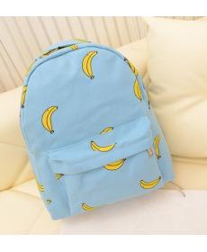 Nettes Mädchen Banana Muster Druck Damen Rucksäcke Reisen Outdoor Praktische Schultaschen Einzigartige Mode