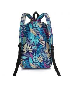 Damen Rucksäcke druck verlässt Rucksack mochila Rucksack fashion leinwand Taschen retro casual Schultasche