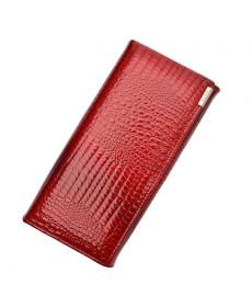 Damen Geldbörsen Marke Design Hochwertigem Leder Brieftasche Weibliche Haspe Mode Alligator Lange