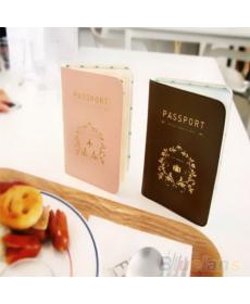 Reise Utility Einfache Passport Id kartenabdeckung Halter Reise halter Kasten schutz haut PVC