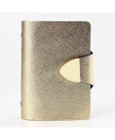 Hohe Qualität Neue Reise Textur Haspe Echtem Leder Visitenkarten ID Kreditkarten Tasche Halter 26 Slots
