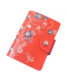 kartenhalter aus echtem Leder visitenkartenhalter Damen Leder Geldbörse kreditkarteninhaber buch id karte