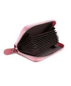 Damen Reißverschluss kreditkarteninhaber lackLeder mode karteninhaber erweiterbar id halter Taschen durch 8 farbe