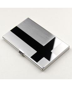 Wasserdicht Edelstahl Silber Aluminium Metallgehäuse Box Business ID Kreditkarteninhaber abdeckung