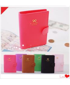 4 farben süß bowknot schnallen Reisepass personalausweis halterabdeckung Tasche hochwertige