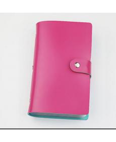 doppel Haspe Damen Herren karte Taschen namen ID Visitenkartenhalter Hochwertiges Leder