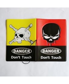 Neue jungen wie kühle karikatur pass hüllen Herren reisen passdecke pvc Leder 3D Design 22 verschiedene Farben