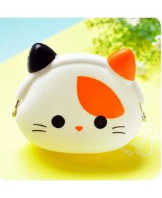 Neue Art Und Weise Reizende Kawaii Karikatur Tier Damen Mädchen Brieftasche Multicolor Gelee Silikon