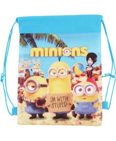 neue Minion Kinder Schultaschen für Mädchen   Jungen niedlichen Cartoon Kinder Rucksack zwei Seite