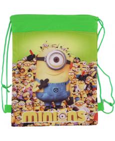 Kinder Schultaschen Despicable Me   Minions Kinder Cartoon Kordelzug Mochila Infantil für Geschenk   Tasche