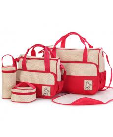 8 Farben 5 Teile satz Hohe Qualität WickelTaschen Durable Tote Schulter WickelTasche Mumie Mutter baby Tasche baby