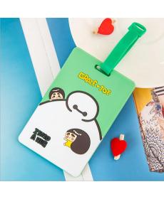 Reise Zubehör Kofferanhänger Koffer Rucksack Flugzeug Flugzeug Mode Cartoon Silicon Neue 1 stück