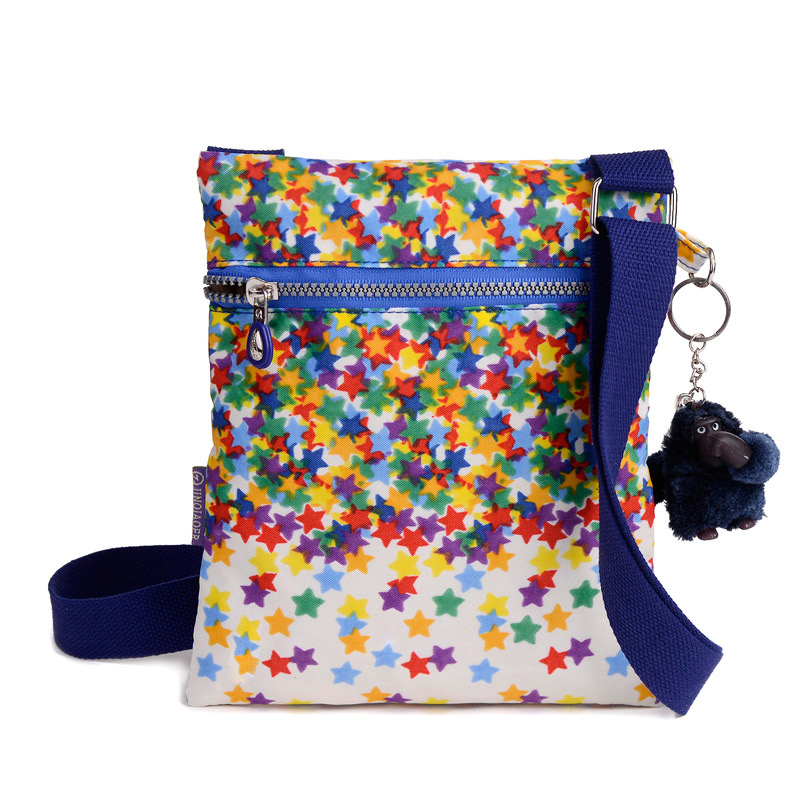 Original Dame Nylon Wasserdichte Schulter Affe Tasche Damen Reißverschluss Messenger Reise Mini Tasche