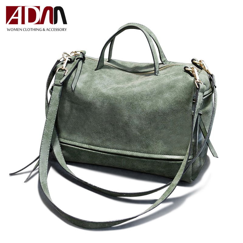 Neu Kommen Damen Schultertasche NubukLeder Vintage Umhängetasche Motorrad Umhängetaschen Retro Damen