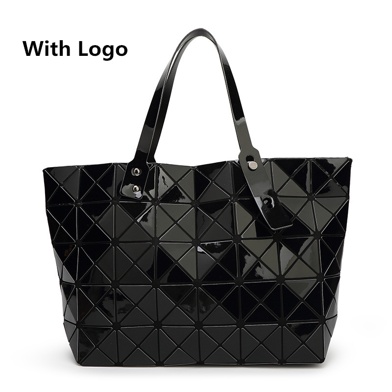 neue Damen perle Tasche Diamantgitter Tote geometrie Gesteppte Schultertasche sac Taschen Handtaschen Damen