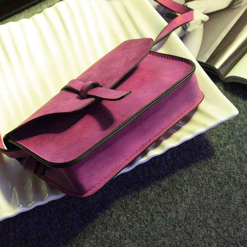 frühling und Sommer Damen Messenger nubuk Leder Mini Crossbody Taschen Vintage Damen Umhängetasche